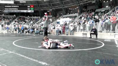 75 lbs Consi Of 16 #2 - Conner Roberts, Raw Wrestling Club vs Kale Shatswell, Tiger Trained Wrestling