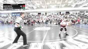 150 lbs Champ. Round 2 - Reece Renton, Windsor vs Bryce Pulver, South Summit