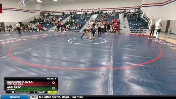 165 lbs Round 5 - Abbi Razo, Catoosa vs Alessandra Avila, Allen Blue (Girls)