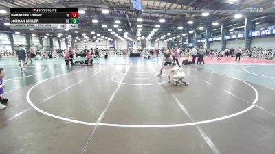 113 lbs Consi Of 16 #2 - Brandon Cynar, VA vs Jordan Miller, NC