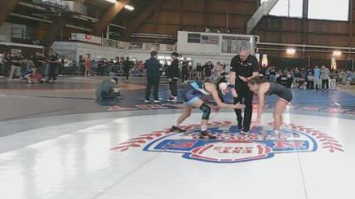 109 kg Rr Rnd 1 - Bella Manno, Tristate Training Center vs Sienna Salaheddine, Arete Wrestling Academy