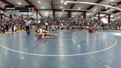 190 lbs Champ. Round 1 - Xavien Valdivia, Green Valley vs John Riley, Galena