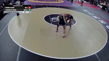 Champ. Round 1 - Emma Harb, Northwest Girls vs Kadence Rees, Wayne Girls