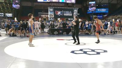 138 lbs Cons. Sub-rd Of 16 - Nathan Rioux, Indiana vs Michael Poulette, Missouri