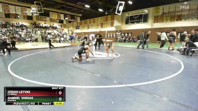 113 lbs Cons. Round 4 - Gabriel Vargas, Ramona vs Josiah Leyvas, La Serna