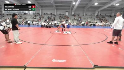 145 lbs Rr Rnd 1 - Noah King, Mat Warriors vs Richard Flores, Knights Wrestling Club-Red