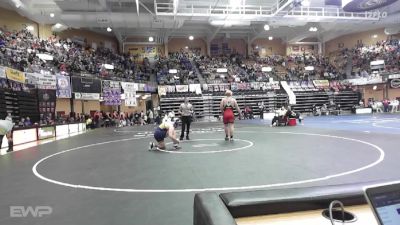 215 lbs Champ. Round 1 - Brandon Jones, Anthony/Harper-Chaparral HS vs Micah Galvan, Ellsworth HS