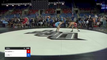 145 lbs Rnd Of 16 - Brady Collins, Colorado vs Jaxon Joy, Ohio