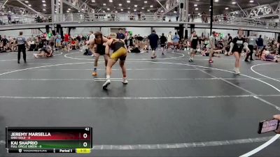 165 lbs Round 3 (8 Team) - Jeremy Marsella, Ohio Gold vs Kai Shaprio, Full Circle Green