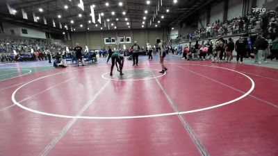 140 lbs Champ. Round 2 - Ja`ziya Miles, Staley vs Audrey Richards, Pine Creek