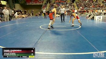 133 lbs Wb 1 - Ethan Kuntz, W4-Bismarck Century vs Daniel Charboneau, E3-Devils Lake