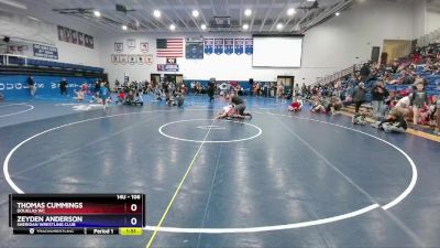 106 lbs Round 3 - Zeyden Anderson, Sheridan Wrestling Club vs Thomas Cummings, Douglas WC