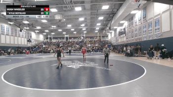 165 lbs Cons. Round 2 - Kyle Botelho, San Francisco State vs Hugh Wheeler, Simon Fraser (b.c.)