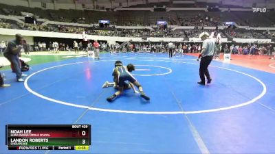 Rookie 6-8 95 Quarterfinal - Noah Lee, Hugo Owens Middle School vs Landon Roberts, Chesapeake