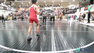 80 lbs Rr Rnd 2 - Judah Aguayo, Grove Takedown Club vs Tristan Thompson, Ada Youth Wrestling