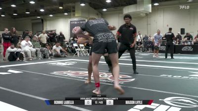 Mason Lhyle vs Ronnie LaBella 2026 ADCC West Coast Trials