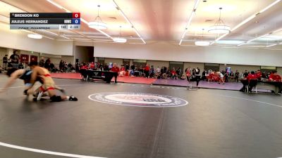 70 lbs Cons. Quarters - Brendon Ko vs Juleus Hernandez, High Desert Wrestling Club