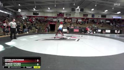 197 lbs Cons. Round 3 - Teveion Etchen, Unattached - Rochester vs Armen Koltookian, Indianapolis