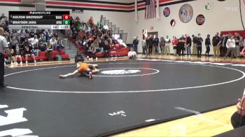 113 lbs Semifinal - Brayden Jara, AP-GC vs Kolton Grotegut, Waukon