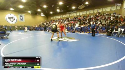 285 lbs Semifinal - Gabe Rodriguez, Chico vs Alexander Carmona, Golden West