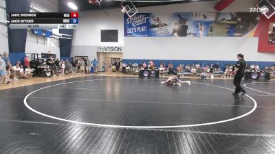 92 lbs Jake Wehner, New Jersey vs Jack Myers, Ohio Scarlet