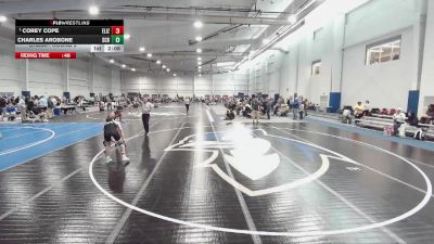 133 lbs Champ. Round 2 - Corey Cope, Elizabethtown vs Charles Arobone, Scranton