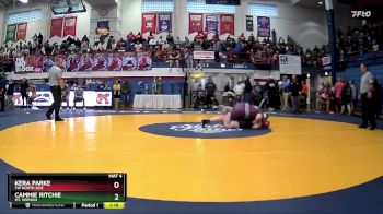 235 lbs Champ. Round 1 - Cammie Ritchie, Mt. Vernon vs Kera Parke, FW North Side