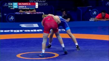 65 kg 1/8 Final - Birgul Soltanova, Azerbaijan vs Kadriye Aksoy, Turkey