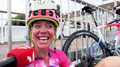 Emily Newsom Had A Big Day Off The Front Of Tour De France Femmes