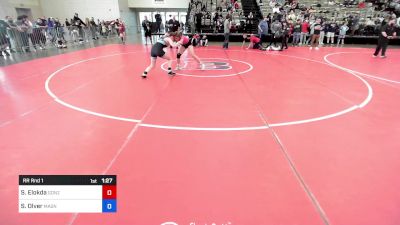 126 lbs Rr Rnd 1 - Somaia Elokda, GONZO TRAINED vs Saige Olver, Mat Assassins