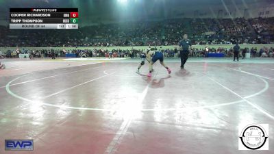 160 lbs Round Of 64 - Cooper Richardson, Kingfisher YellowJackets vs Tripp Thompson, Husky Wrestling Club