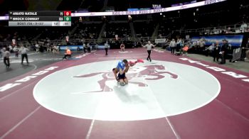 II-157 lbs Cons. Round 3 - Amato Natale, Port Jervis vs Brock Conway, Seaford