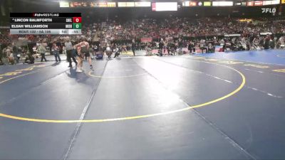 5A 106 lbs Cons. Round 1 - Elijah Williamson, Middleton vs Lincon Balmforth, Shelley