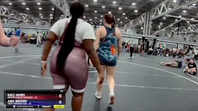 235 lbs Round 7 (8 Team) - Kaci James, Kraken Dream Crushers vs Asia Brown, Team Diamond Fish