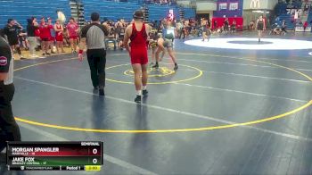 175 lbs Semis (4 Team) - Morgan Spangler, Maryville vs Jake Fox, Bradley Central