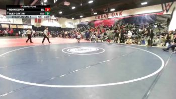 132 lbs Champ. Round 1 - Noah Espita, Diamond Ranch vs Alex Gaytan, Charter Oak