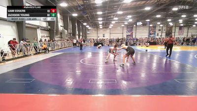 138 lbs Consi Of 32 #2 - Liam Coultis, KS vs Jackson Young, NC