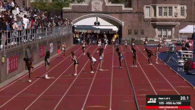 HSG 4x100 Prelims Heat 4 At 2026 Penn Relays