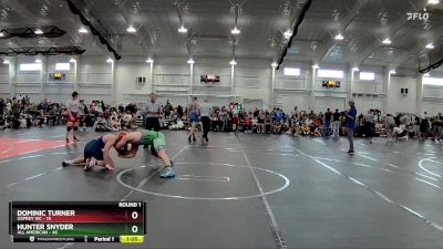 190 lbs Round 1 (6 Team) - Dominic Turner, Osprey WC vs Hunter Snyder, All American