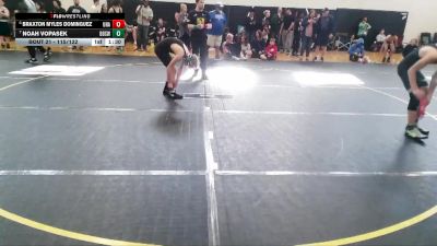 115/122 Cons. Round 1 - Braxton Myles Dominguez, Unaffiliated vs Noah Vopasek, Beaufort Bull Sharks WC