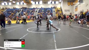 113 lbs Consi Of 8 #1 - Marrion Nelson, CFWA vs David Corret-Jer, Orange And Blue Gators