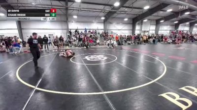 161-167 lbs Round 2 - Jd Davis, Cheyenne East vs Chase Reese, Douglas