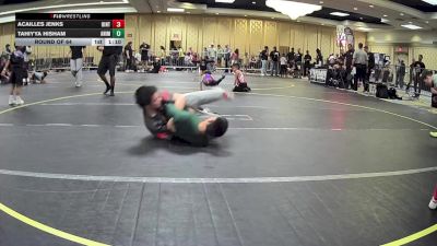 109 lbs Round Of 64 - Acailles Jenks, Uintah vs Tahiyya Hisham, Animal House