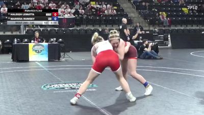 145 lbs Cons. Round 1 - Marissa Rumsey, Lock Haven University vs Haleigh Lematta, Minot State