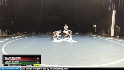 165 (HS) Finals (2 Team) - Logan Shaver, Meridian High School vs Dillan Thacker, Wasatch High School