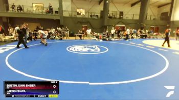 120 lbs Cons. Round 5 - Dustin John Snider, CO vs Jacob Chapa, WA