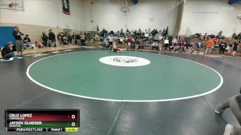 126A Cons. Semi - Cruz Lopez, Torrington vs Jayden Olheiser, Riverton