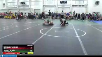 96 lbs Round 7 (8 Team) - Emory Gunby, Crusaders vs Bradley Wagner, M2TC