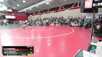 177 lbs Cons. Round 5 - Noah Padecky, Casa Grande High School vs T.J. Chandler, Amador Valley High School