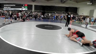 141 lbs Rr Rnd 7 - Jaxson Konopka, Team Tugman - MSC vs Sean Daly, Revolution Wrestling Club - MSC
